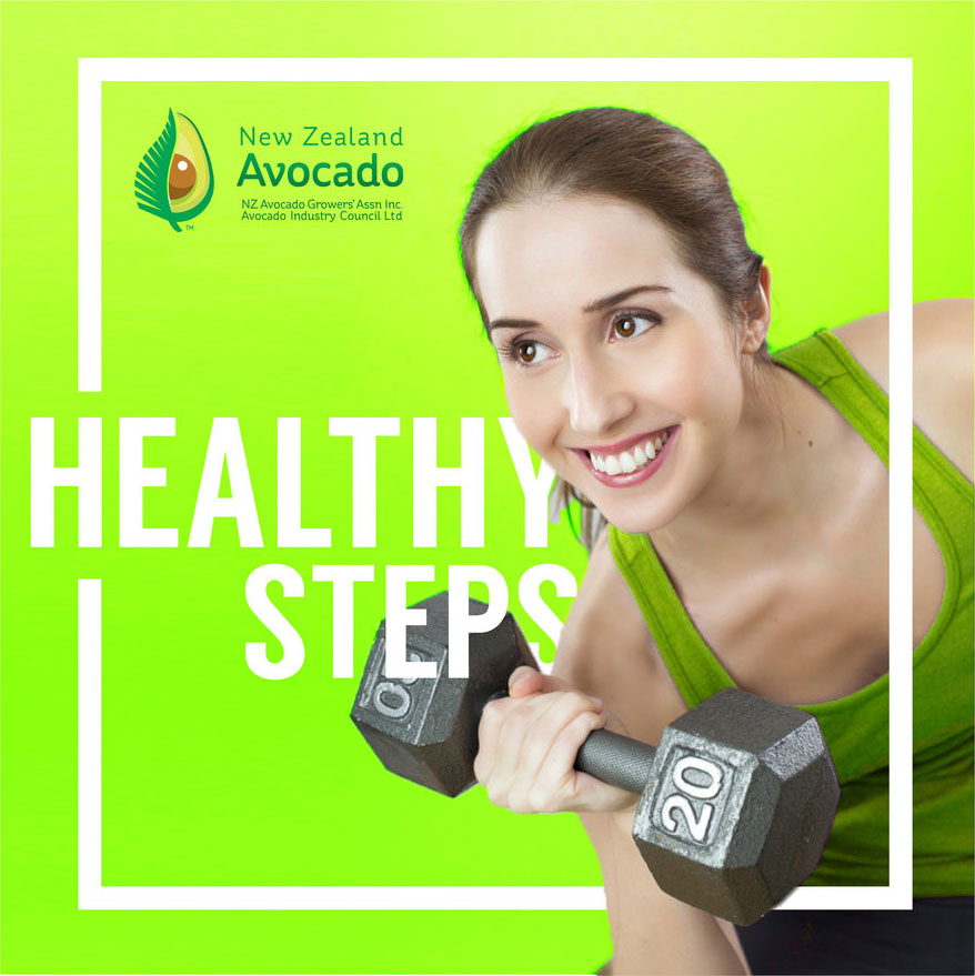 Keeping fit in a rush life with avocado