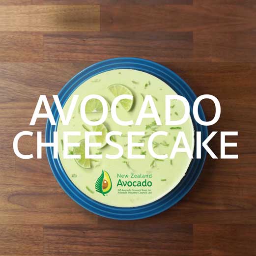 Avocado Cheesecake by Kinkaokan