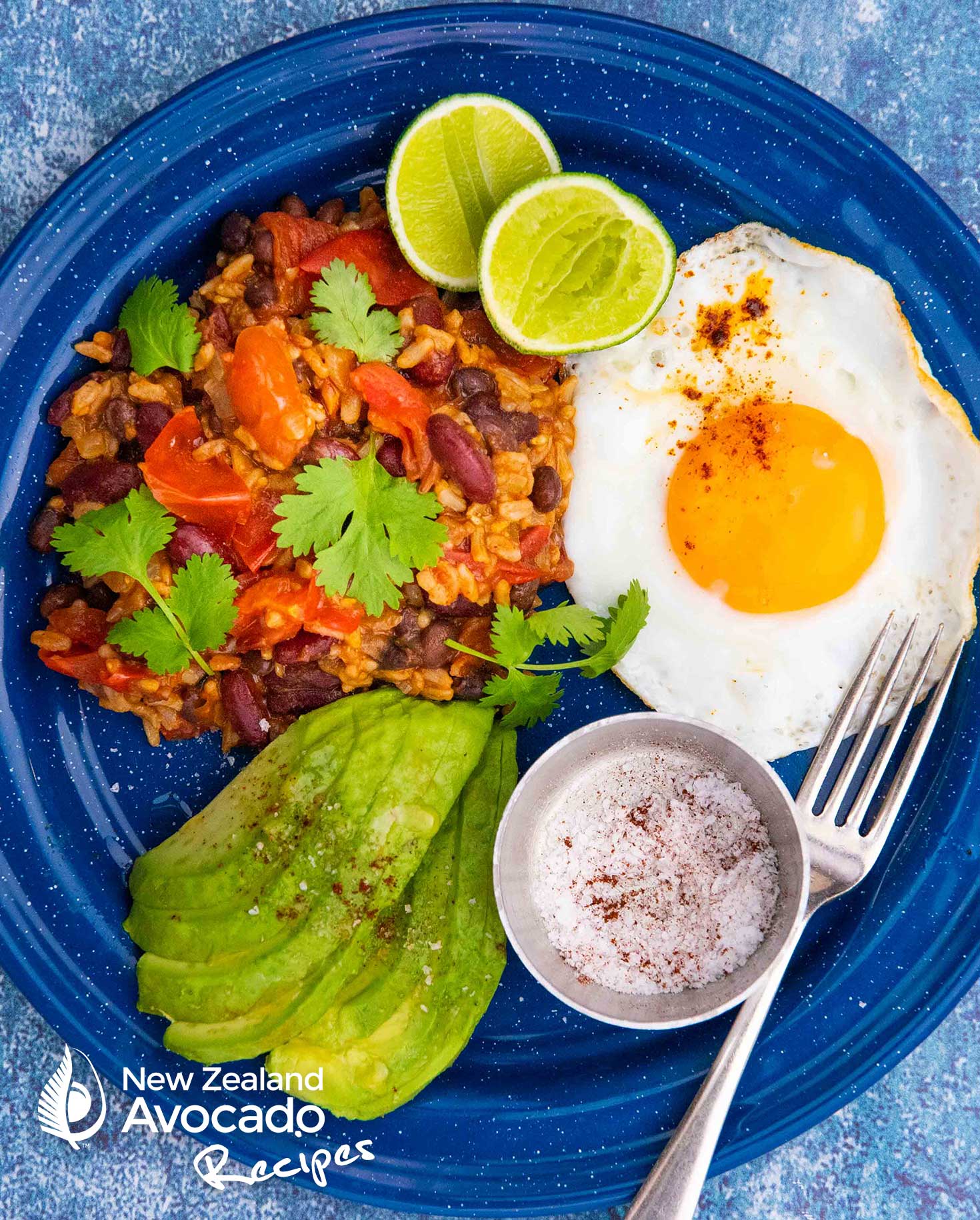 Spicy Mexican Avocado, Rice & Eggs